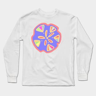 Colorful Sand Dollar Long Sleeve T-Shirt